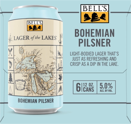 Bell's® Brewery Lager Of The Lakes™ Bohemian Pilsner Perspective: right