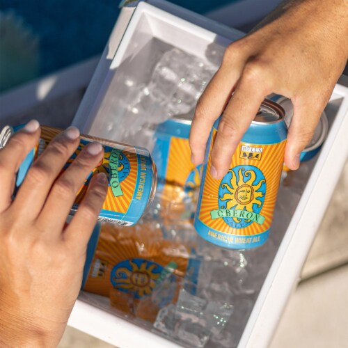 Bell's Oberon Wheat Ale Craft Beer Single Can Perspective: right
