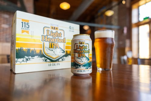 Bell's Light Hearted IPA Craft Beer Perspective: right