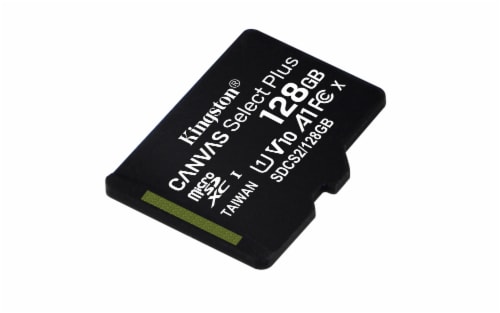 Kingston Canvas Select Plus microSD Memory Card Perspective: right
