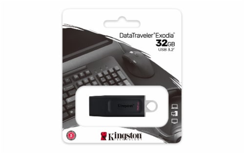 Kingston® DTX USB 3.2 Flash Drive Perspective: right