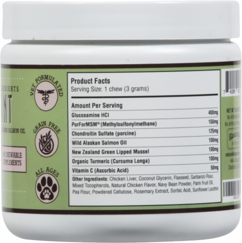 Natural Dog Company Hip and Joint Perspective: right