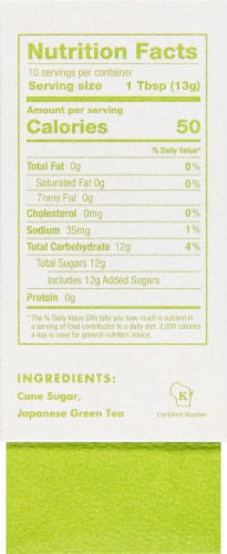 Rishi Tea Sweet Matcha Japanese Green Tea Latte Mix Loose Powder Perspective: right