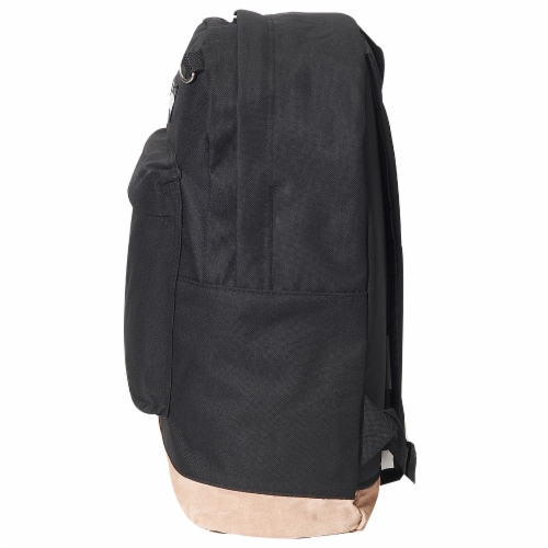 Everest Suede Bottom Backpack - Black Perspective: right