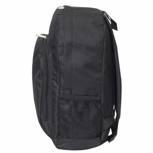 Everest Backpack with Front and Side Pockets - Black Perspective: right