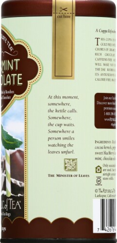 The Republic of Tea® Peppermint Chocolate Tea Perspective: right