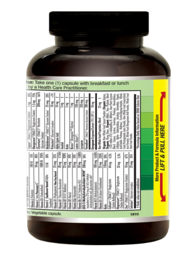 Emerald 1-Daily Women's Multivitamin Vegetable Caps Perspective: right