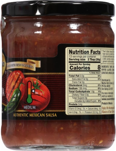 Casa Martinez Quemada Fire Roasted Salsa Perspective: right