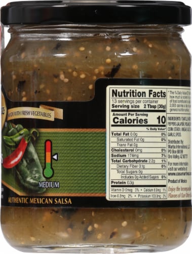 Casa Martinez® 3 Chiles Salsa Perspective: right