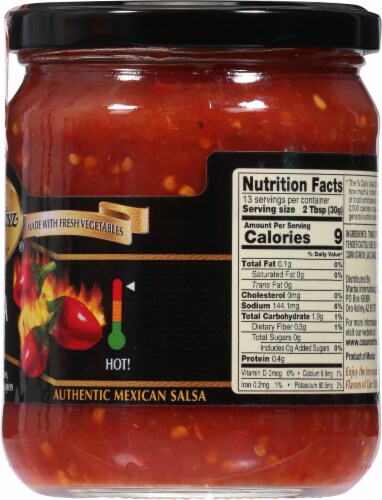 Casa Martinez® Diabla Salsa Perspective: right