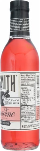 Barsmith Grenadine Cocktail Syrup Perspective: right