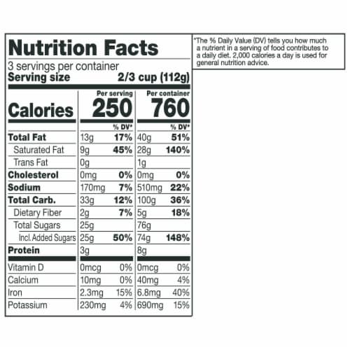 So Delicious Dairy Free Chocolate Cookies N’ Cream Cashew Milk Frozen Dessert Carton Perspective: right