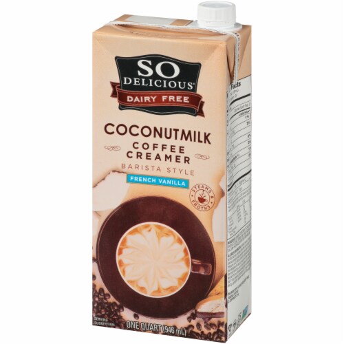 SO Delicious Coconut Milk French Vanilla Perspective: right