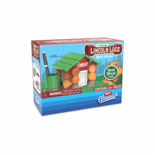 Mini lincoln logs on sale