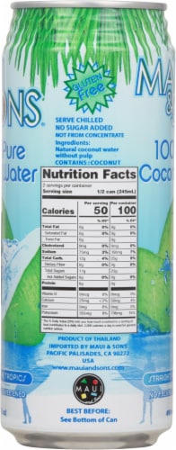 Maui & Son's® Coconut Water Perspective: right