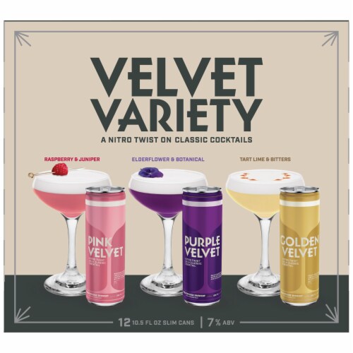 Breckenridge Velvet Variety Cocktails Perspective: right