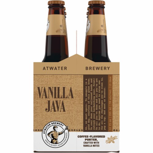 Atwater Vanilla Java Porter Porter Beer Bottles Perspective: right