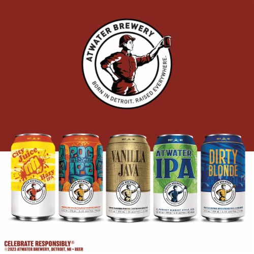 Atwater City Juice Hazy IPA IPA Perspective: right