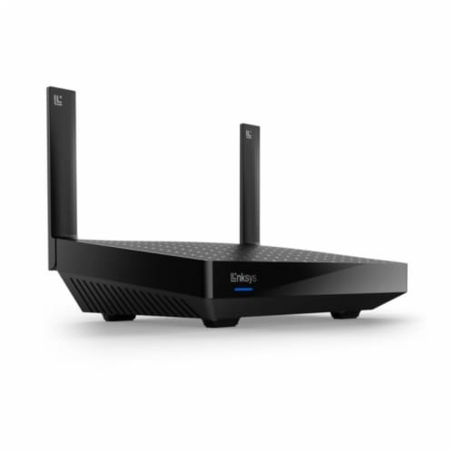 Linksys® Max-Stream® Dual-Band WiFi 6 Router Perspective: right