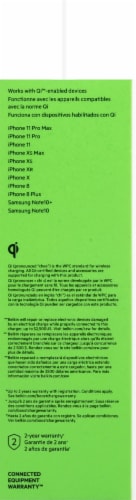 Belkin Black BoostUp 10W Wireless Charging Pad Perspective: right