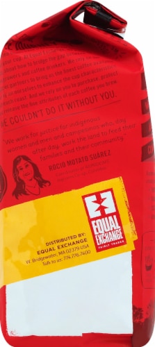 Equal Exchange French Roast Dark Roast Organic Whole Bean Coffee Perspective: right