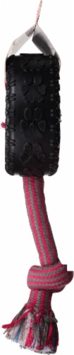 Tirebiter Medium Rope Dog Toy Perspective: right