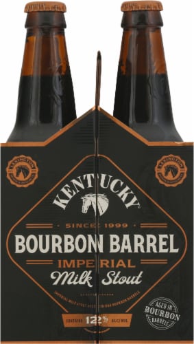 Bourbon Barrel Kentucky Imperial Milk Stout Perspective: right