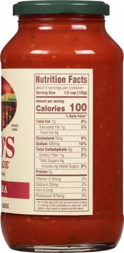 Rao's Homemade® Marinara Sauce Perspective: right