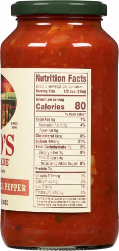 Rao's Homemade® Garden Vegetable Sauce Perspective: right