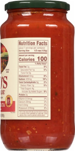 Rao's Homemade® Arrabbiata Spicy Marinara Sauce Perspective: right