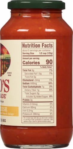 Rao's Homemade® Four Cheese Pasta Sauce Perspective: right