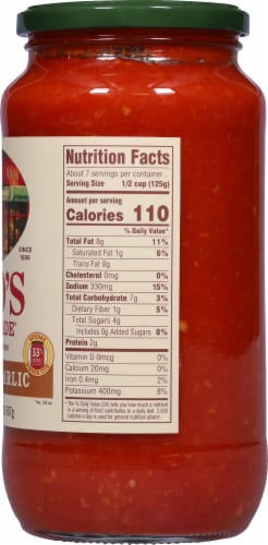 Rao's Homemade® Roasted Garlic Pasta Sauce Perspective: right