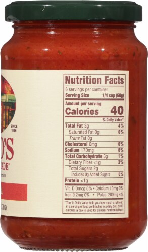 Rao's Homemade® Pizza Sauce Perspective: right