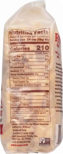 Rao's Homemade® Rigatoni Pasta Noodles Perspective: right