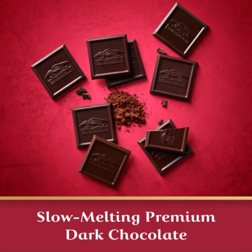 Ghirardelli® Dark Chocolate Squares Assorted Candy Bag Perspective: right