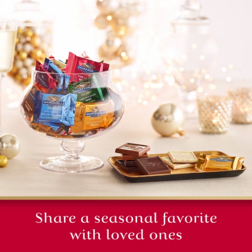 Ghirardelli® Holiday Premium Chocolate Assortment Gift Perspective: right