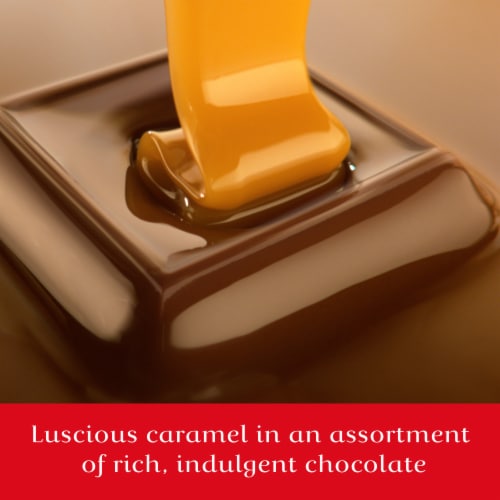 Ghirardelli® Chocolate Caramel Assortment Squares Perspective: right