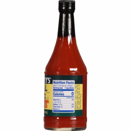 Trappey's Bull Original Louisiana Hot Sauce Perspective: right