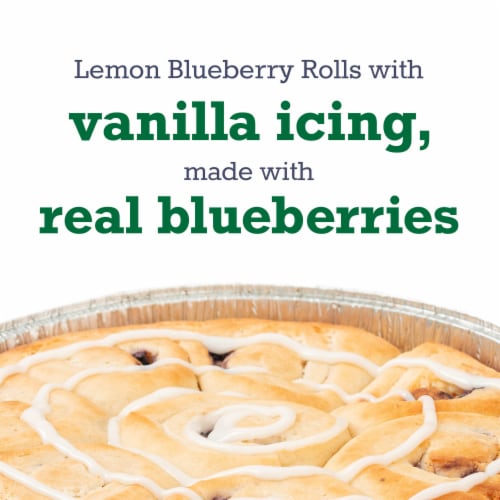 Sister Schubert's Frozen Lemon Blueberry Rolls