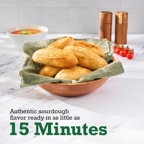 Sister Schubert's Sourdough Mini Baguette Frozen Bread Perspective: right