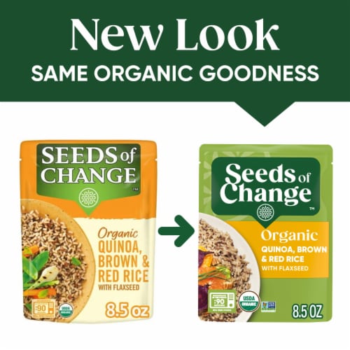 Seeds of Change™ Organic Quinoa Brown & Red Rice with Flaxseed Rice Perspective: right