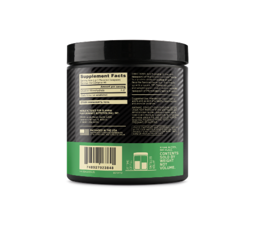 Optimum Nutrition Unflavored Micronized Creatine Powder Perspective: right