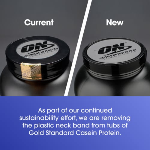 Optimum Nutrition Gold Standard 100% Micellar Casein Protein Powder, Cookies and Cream, 3.86 Lbs Perspective: right