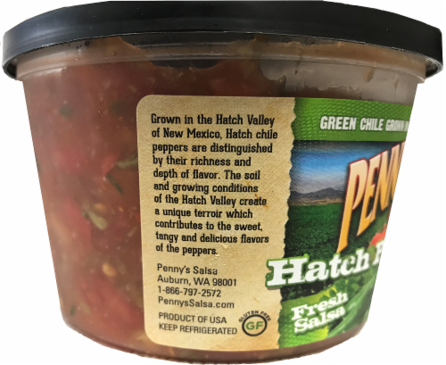Penny's Salsa™ Hatch Pepper Medium Salsa Perspective: right