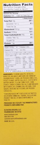 Ian's® Breaded Chicken Nuggets Family Pack Perspective: right
