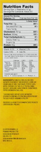 Ian's Original Chicken Frozen Meatballs Perspective: right