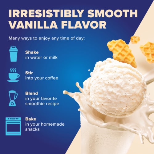 Pure Protein® All in One Vanilla Powder Perspective: right