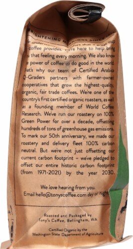 Tony's™ Coffee Organic French Royale Dark Roast Coffee Perspective: right