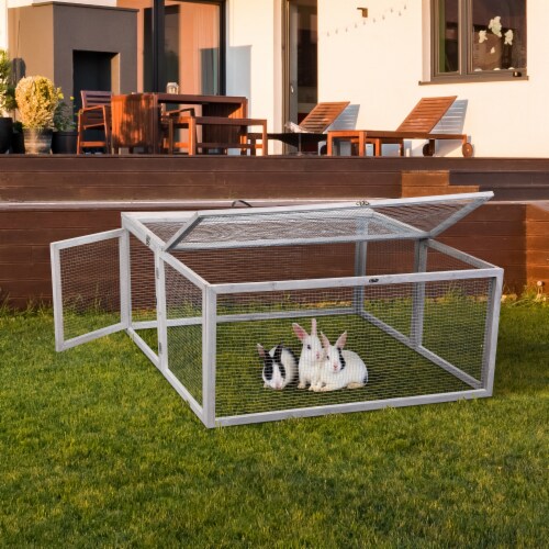 Portable rabbit hutch deals