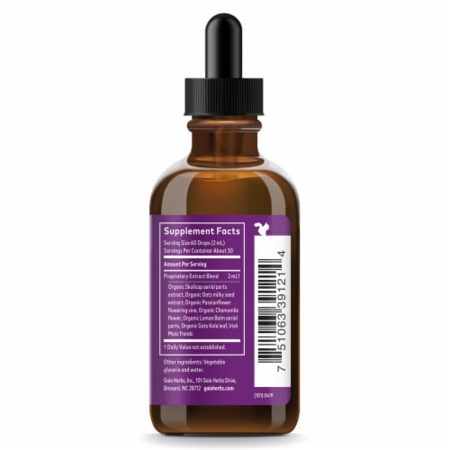 Gaia® Kids Attention Daily Herbal Drops Perspective: right